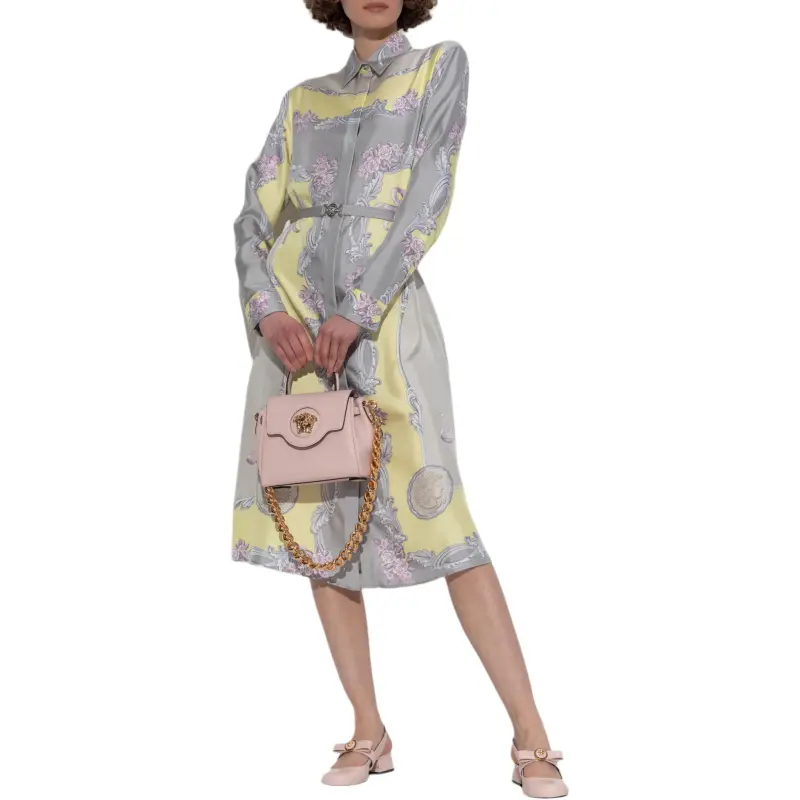 VERSACE Silk Dress-1