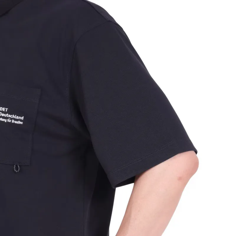 Jack Wolfskin Polo Shirt Men's Black-1