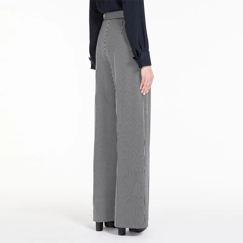 MaxMara Stripe pattern Trousers-3