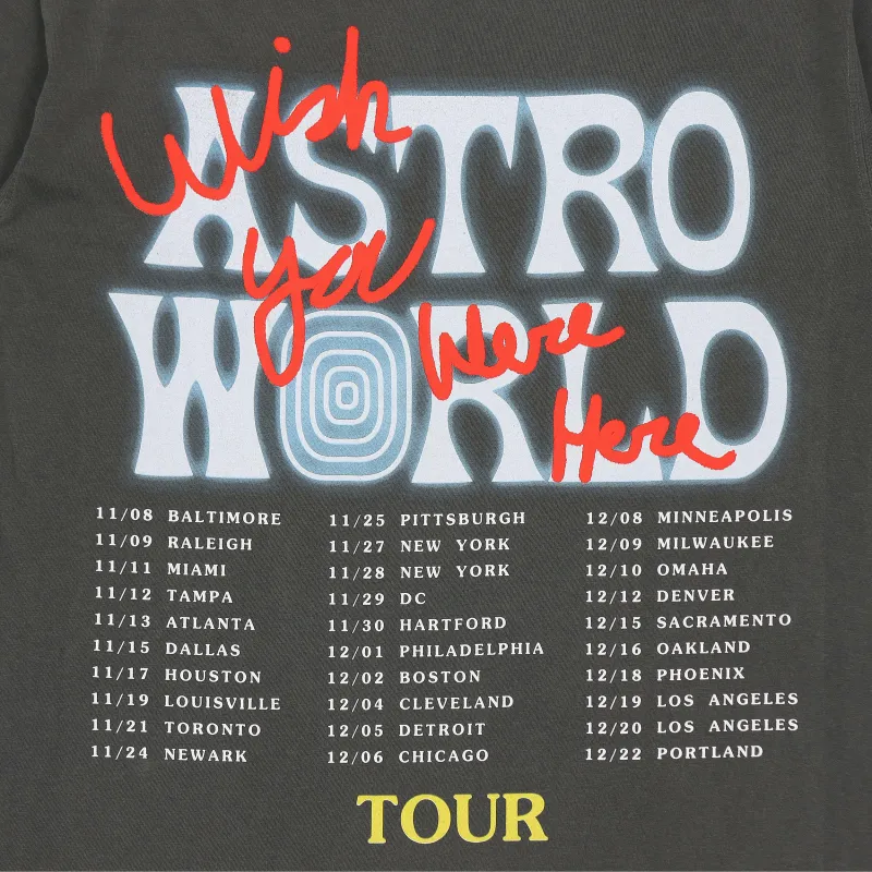 Travis Scott Astroworld Horse Head Tee-3