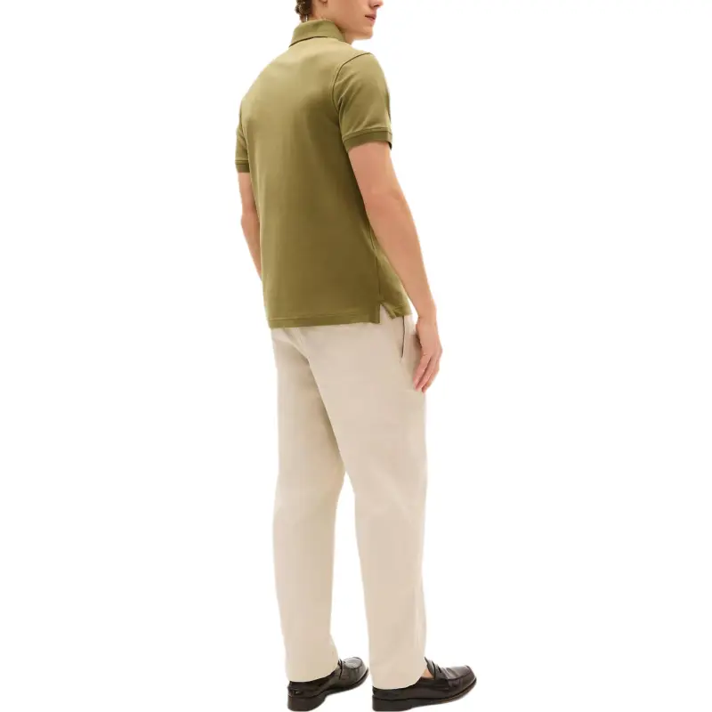 Tommy Hilfiger Polo Shirt Men's Olive Green-1
