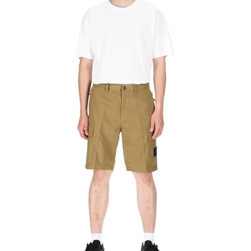 STONE ISLAND SS23 Casual Shorts Men's Olive Green-2