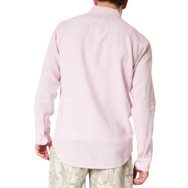 Hollister Shirts Men Pink-2