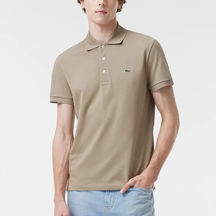 LACOSTE Polo Shirts Men Camel-2