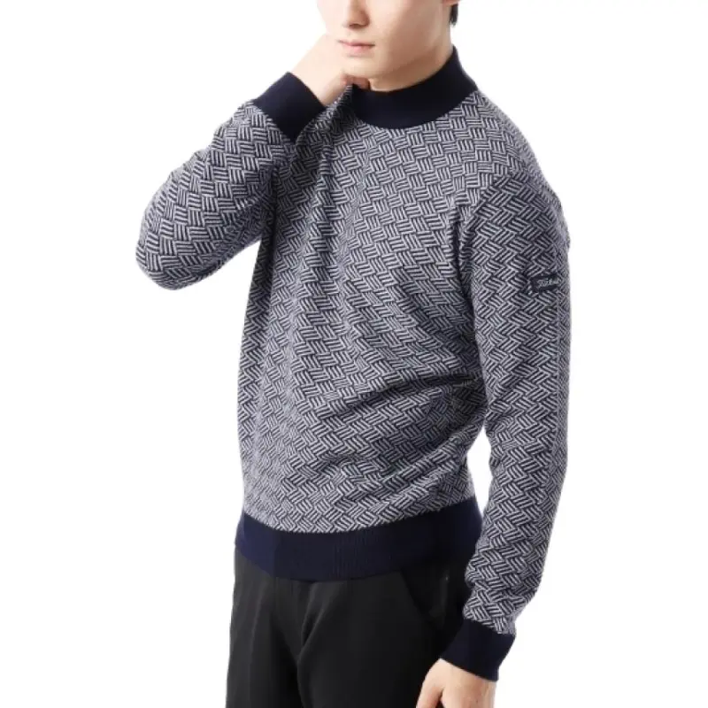 TITLEIST Knitwear Men's Marine Blue-3