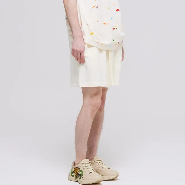Ed Hardy Casual Shorts Men Ivory White E1PBM063-4