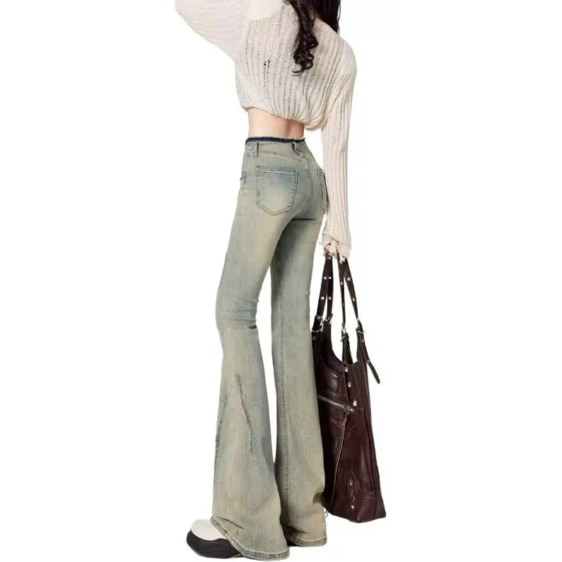 Concubine Zhu Jeans Women's Vintage Blue-1