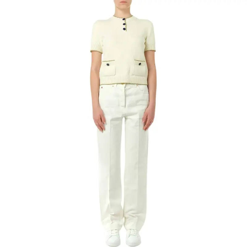 GUCCI Regular T Shirt Women's Beige-1