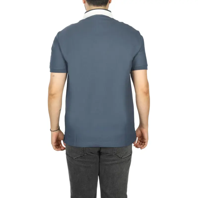 EMPORIO ARMANI Polo Shirt Men's Blue Gray-1