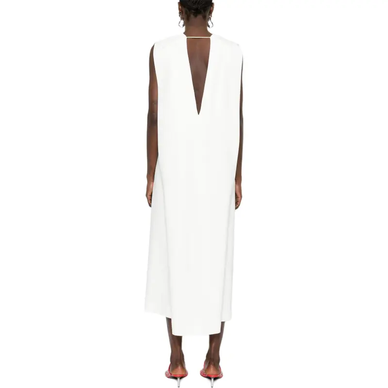 SportMa Sleeveless Dress Women's White-2