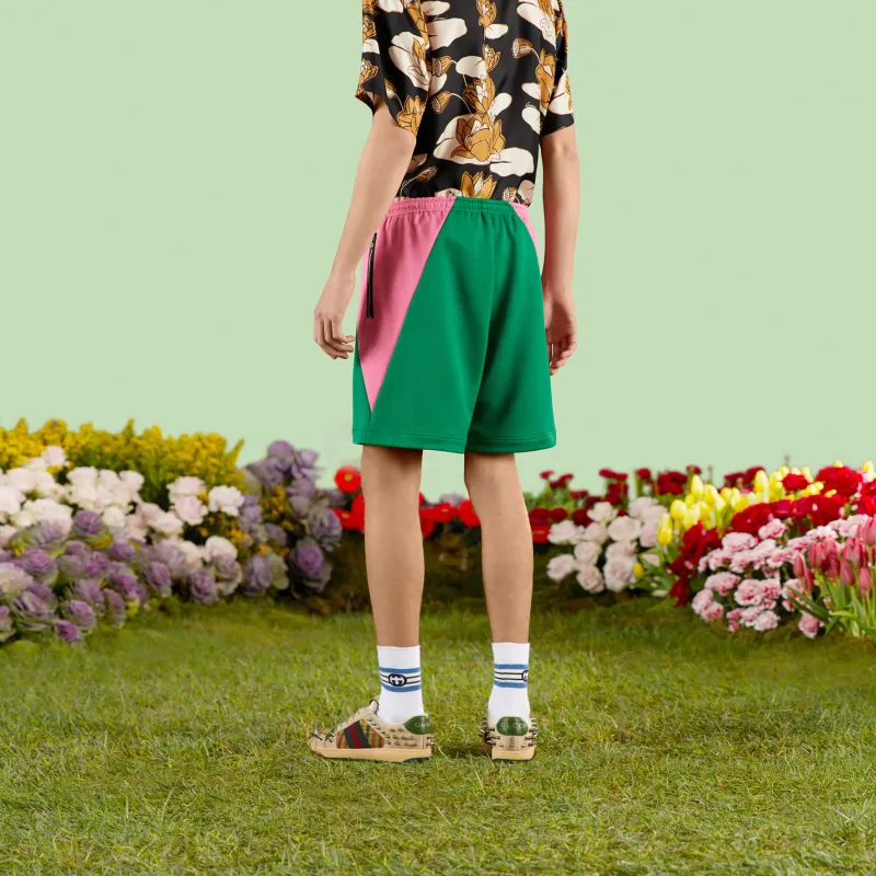 GUCCI SS23 Casual Shorts Men's Green-4
