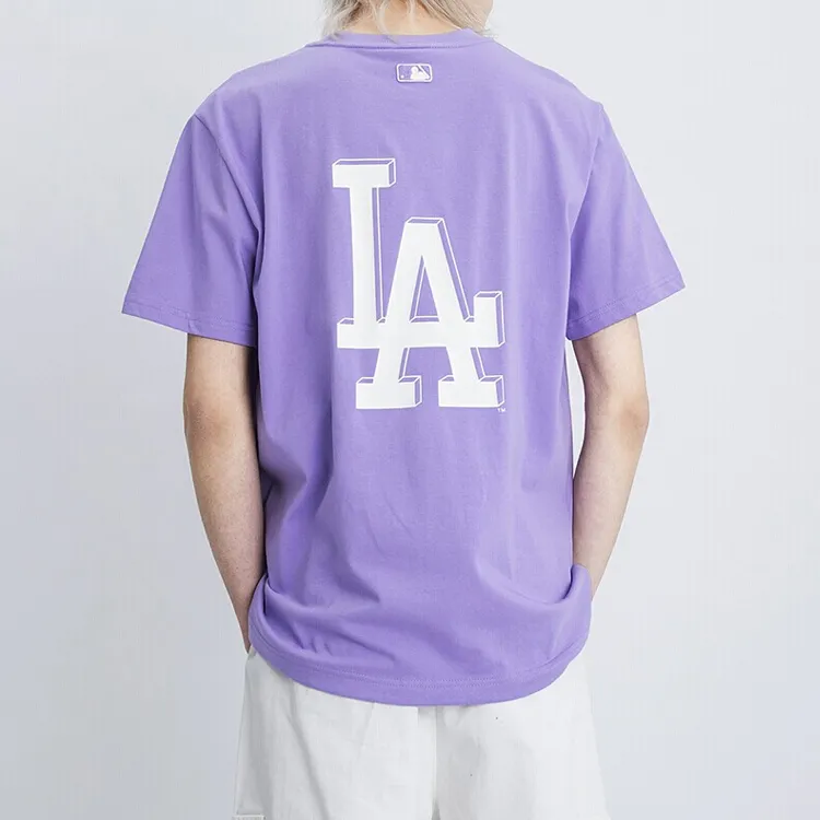 MLB Los Angeles Dodgers T Shirts Unisex Purple-3