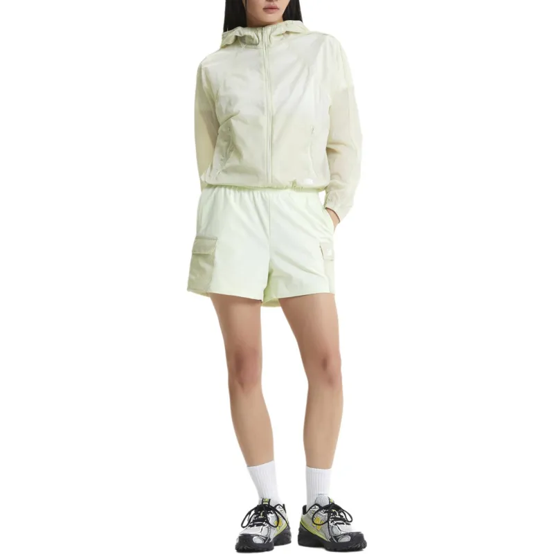 New Balance Cargo Shorts Women's Light Green-3