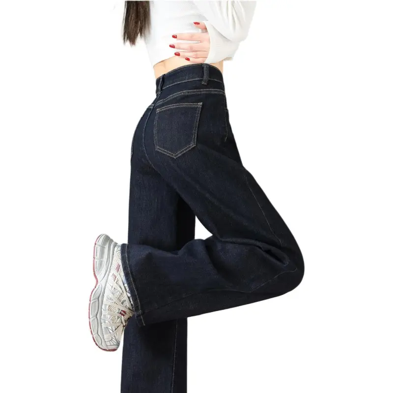 Tonlion Jeans Women's Navy Blue-4