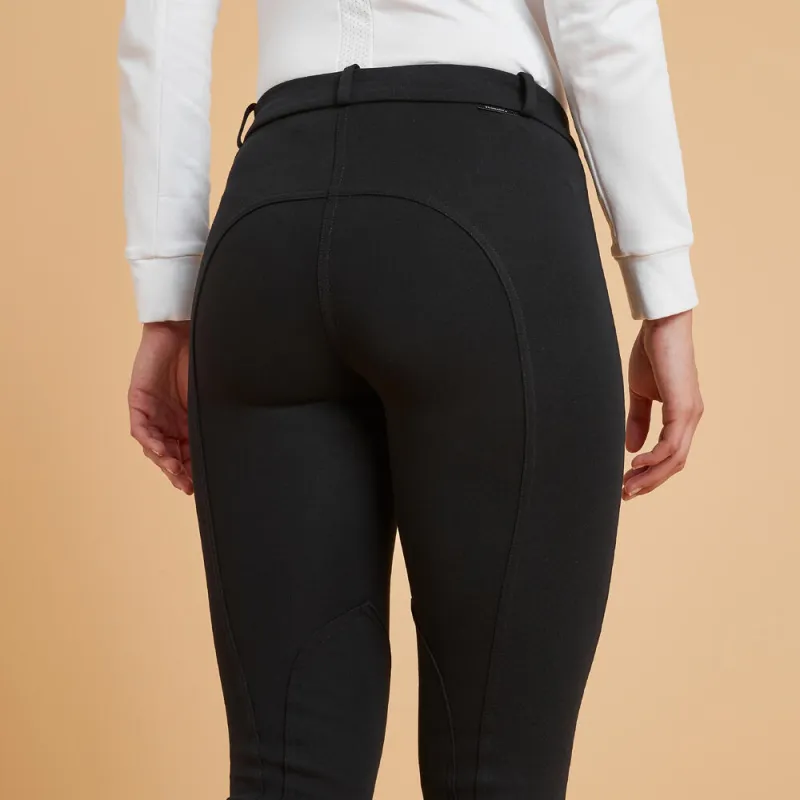 DECATHLON Knitted Sports Pants Women's Black-1