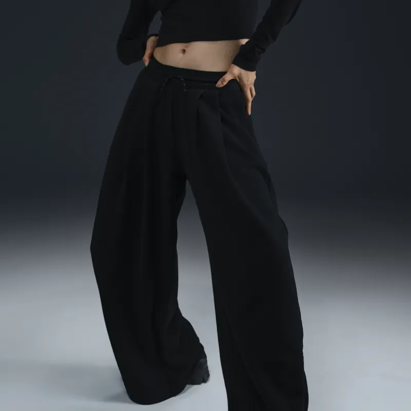 Nike Sportswear Casual Pants Women's Black/Sail White-2