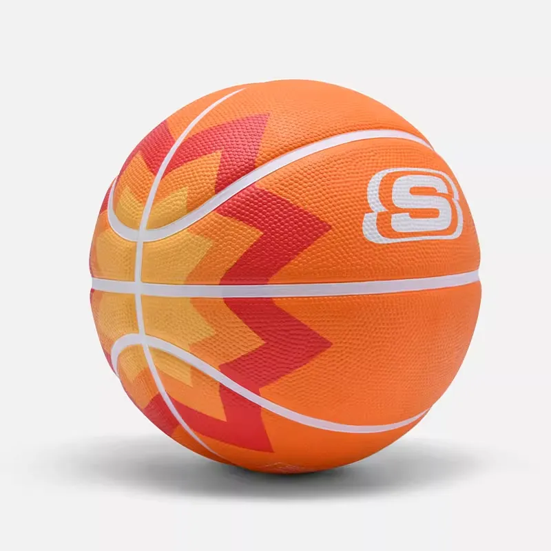 Skechers Rubber Basketball Orange Size 5 Ball Training Kids'-2