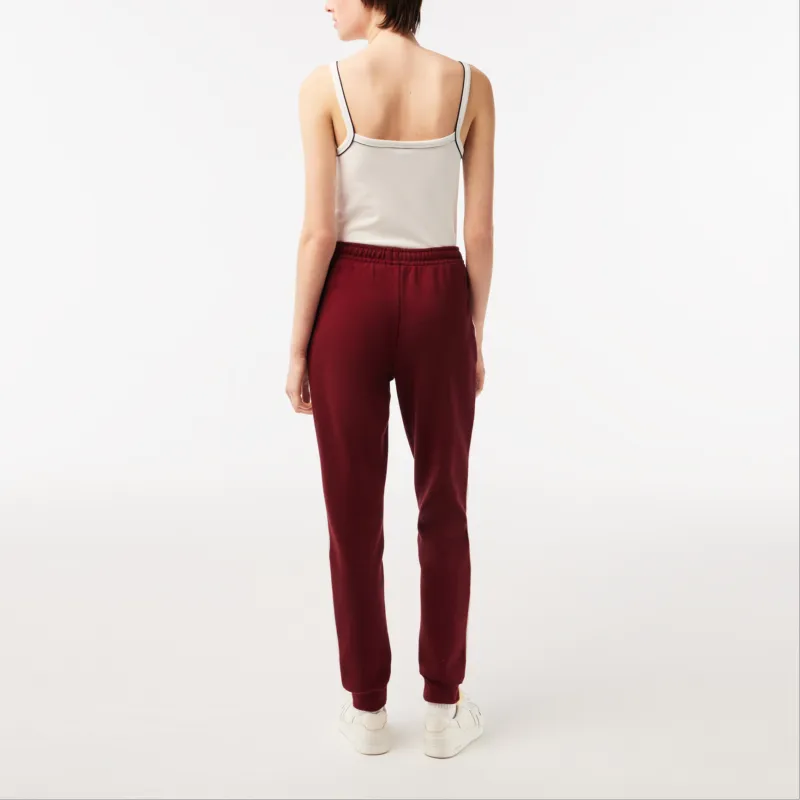 Sporty & Rich X LACOSTE Knitted Sweatpants Women's Red-2