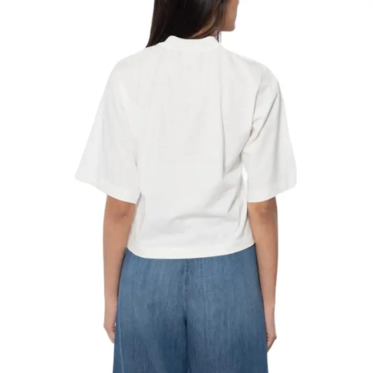 PINKO Niamey Wide Short Sleeved Boxy T Shirt-1