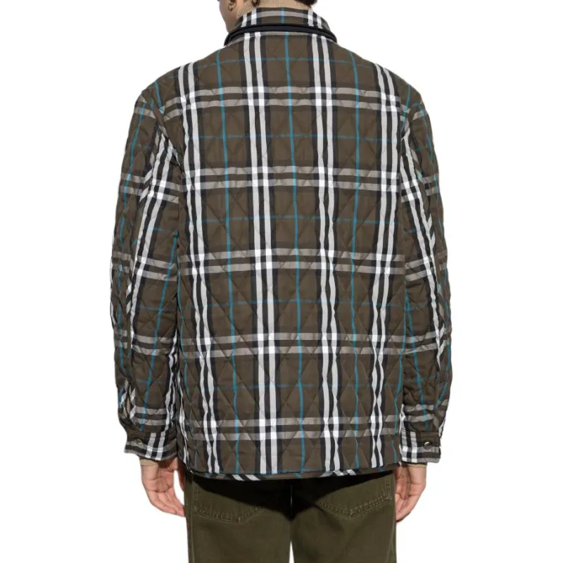 Burberry Reversible Quilted Checked Jacket-4