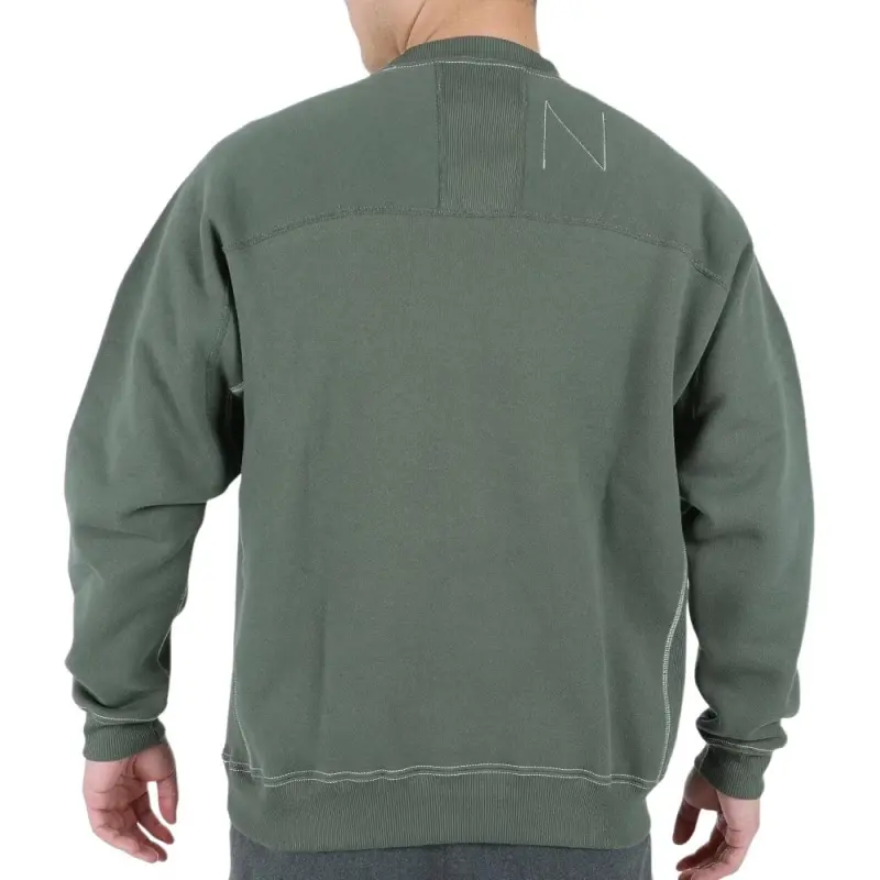 New Balance Sweatshirt Men's Light Green-4
