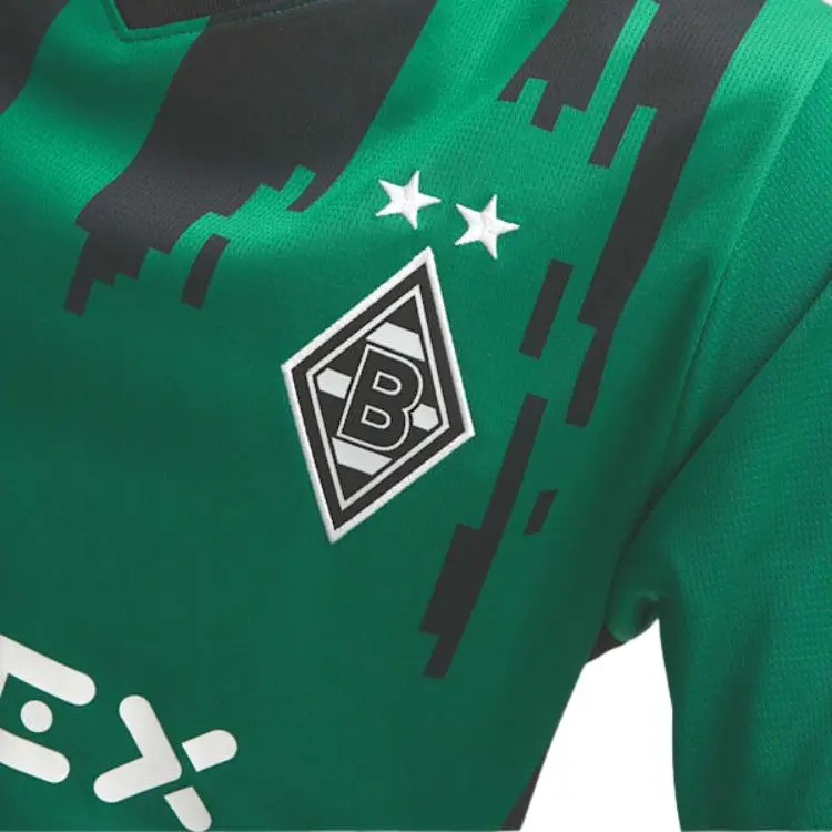 PUMA Borussia Mönchengladbach Away Jersey Men Soccer Jerseys Men's Power Green-4