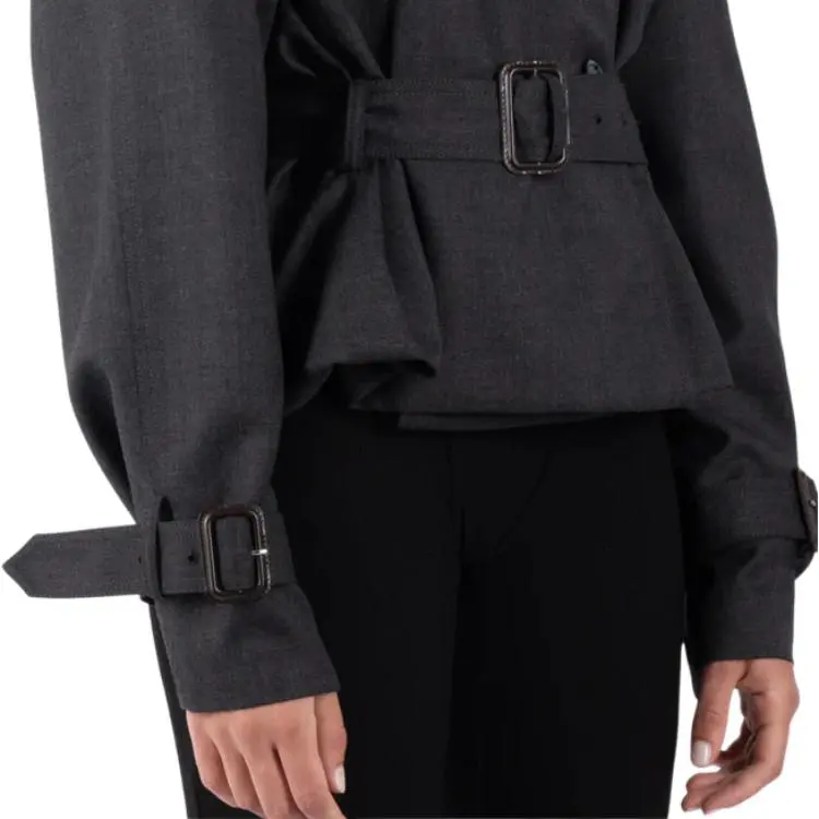 Acne Studios Buckled Buttoned Jacket-3