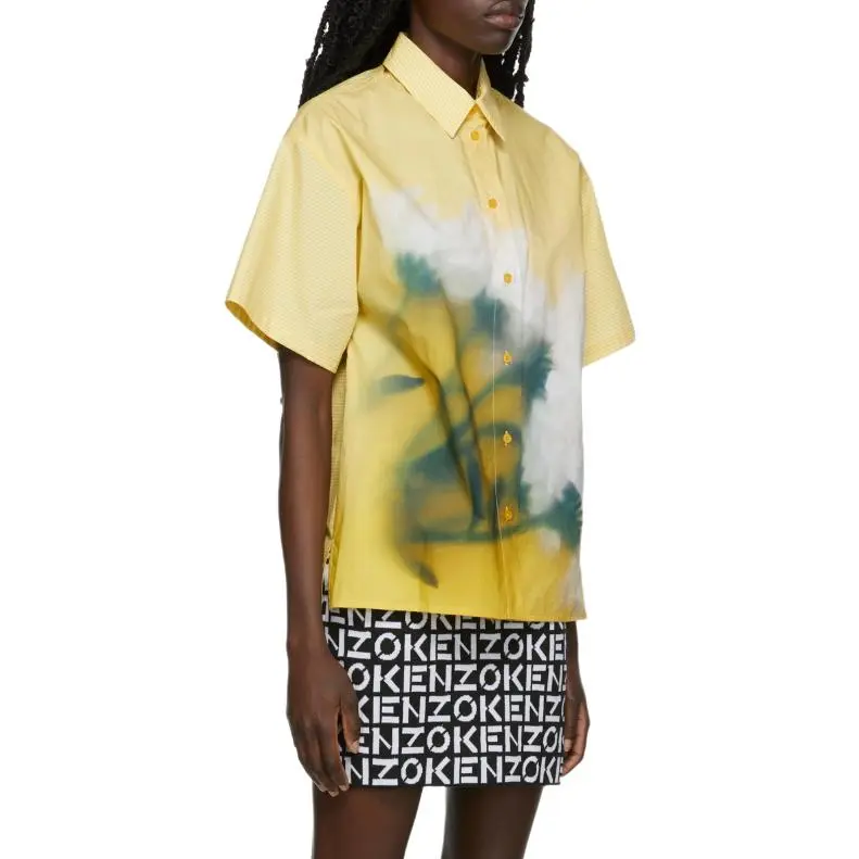 KENZO Shirts Women's Yellow-6