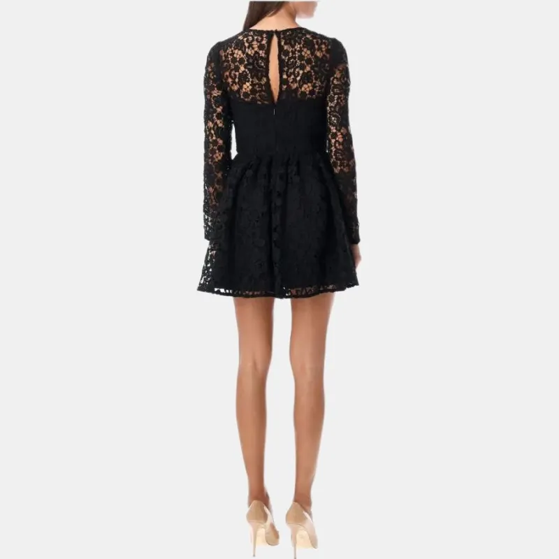 Self-portrait Lace Mini Dress-4