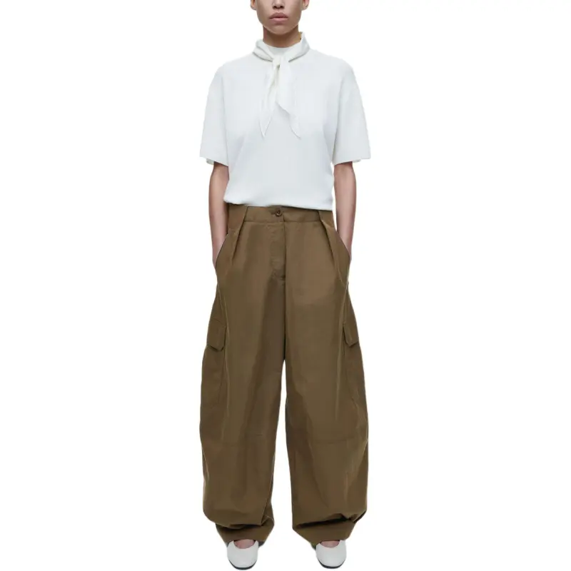 COS Cargo Pants Women's Brown-1