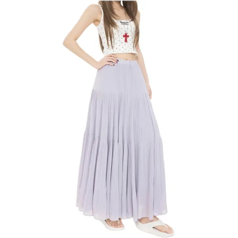 Concubine Zhu Casual Long Skirt Women's-4