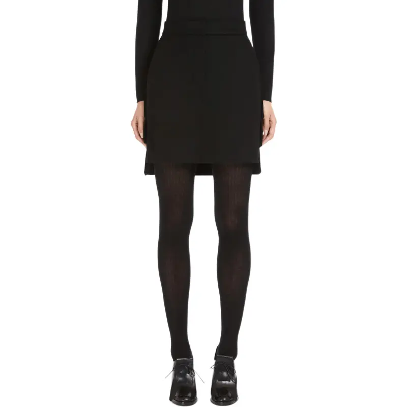 MaxMara Ruffle Detailed Mini Skirt-2