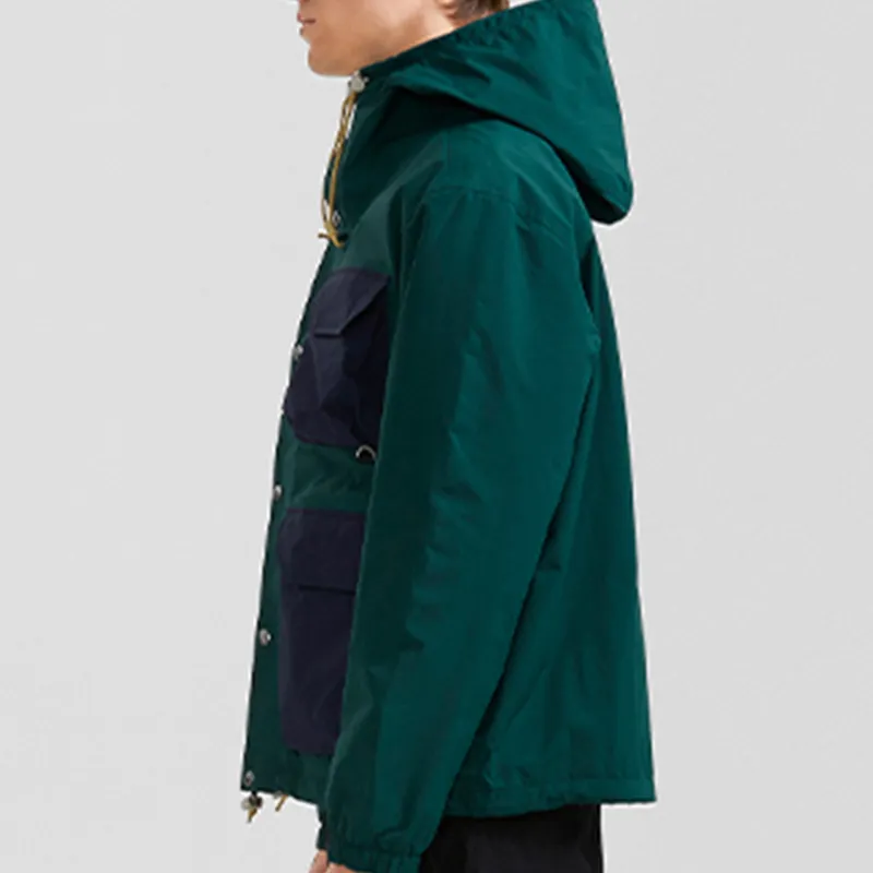 THE NORTH FACE City Outdoor Collection Waterproof And Windproof Windbreaker Jacket Men's Green-5