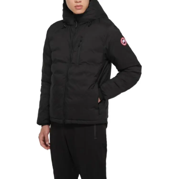 Canada Goose Lodge Hooded Down Jacket-3