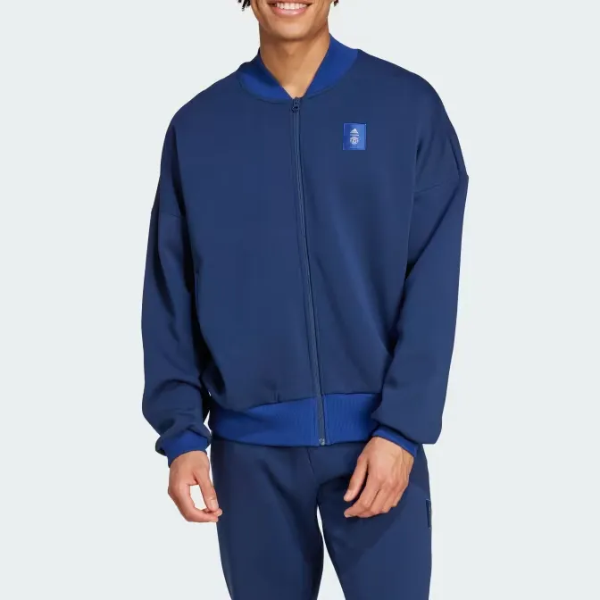 Adidas Manchester United Seasonal Track Top Jackets Coats Men's Blue-1