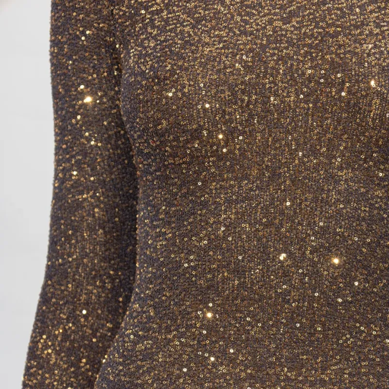 Balenciaga Sequin Embellished Maxi Dress-3