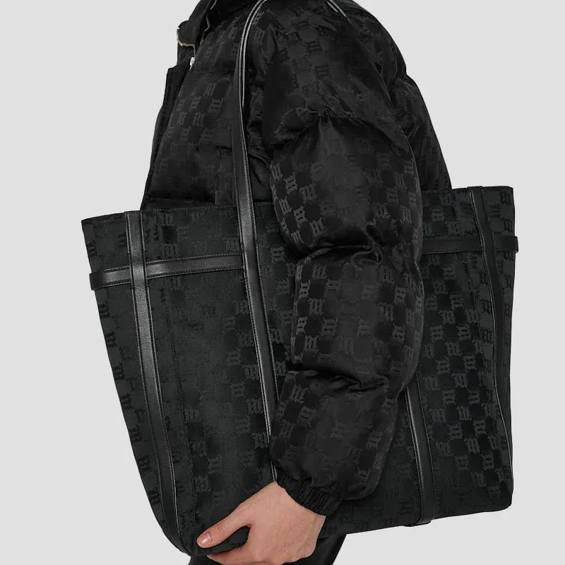 Misbhv Jacquard monogram Tote Bag-4