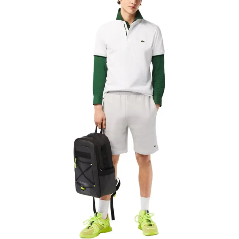 LACOSTE Polo Shirts Men White-3