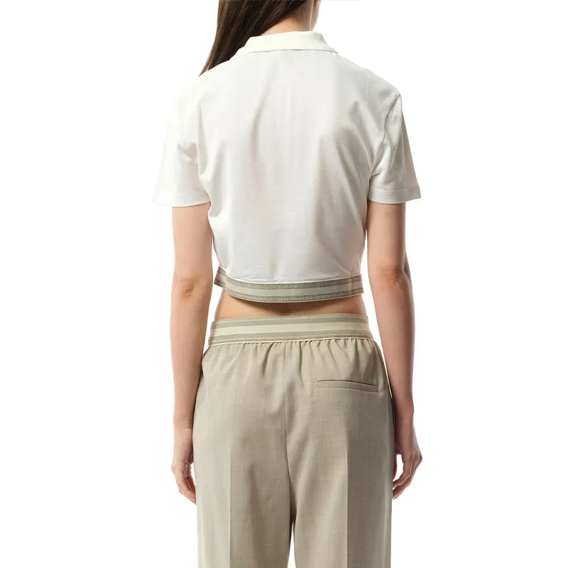 LOEWE FW24 Polo Shirt Women's White-3