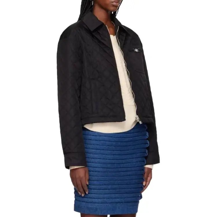 VERSACE COLLECTION Quilted Zipped Puffer Jacket-3