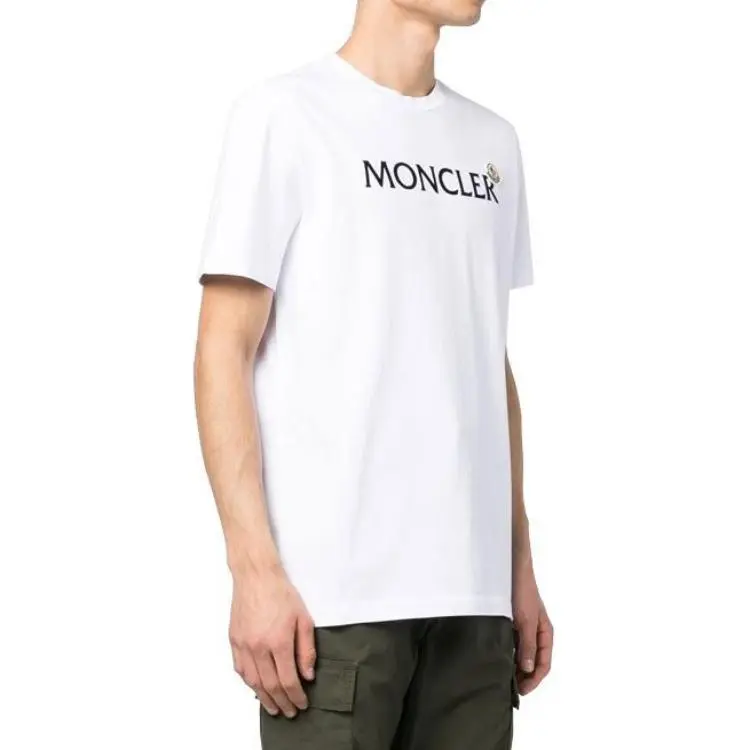 Moncler SS24 T Shirts Men White-3