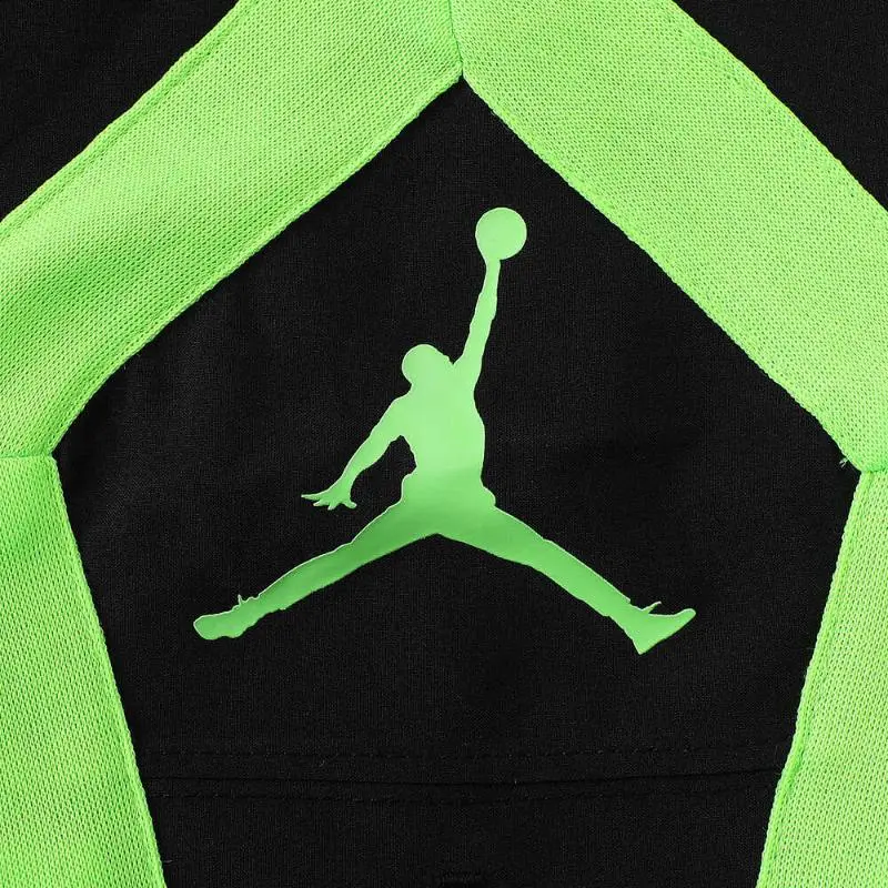 Jordan Casual Shorts Men's Black Green-6