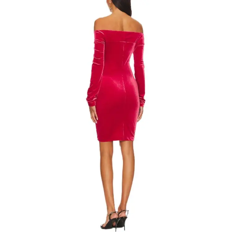 STEVE MADDEN Long Sleeved Dresses Women's Bright Pink-1