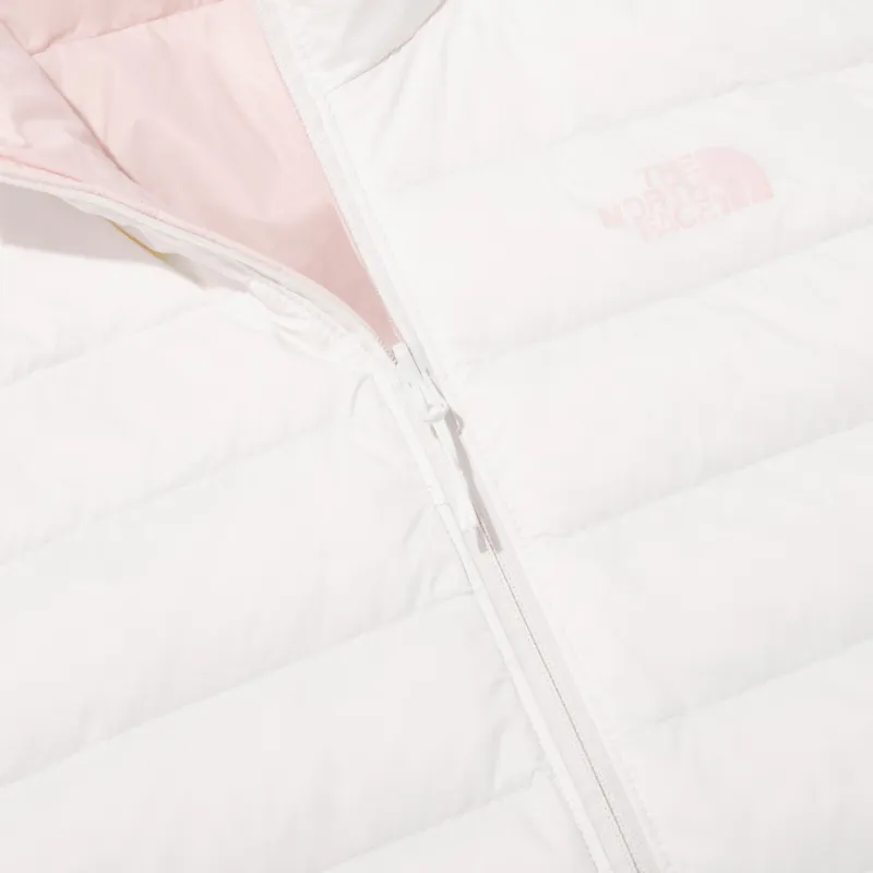 THE NORTH FACE Down Jacket Women's White Pink-5