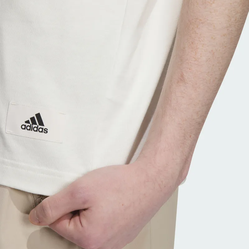 Adidas T Shirt Men's Jade White-4