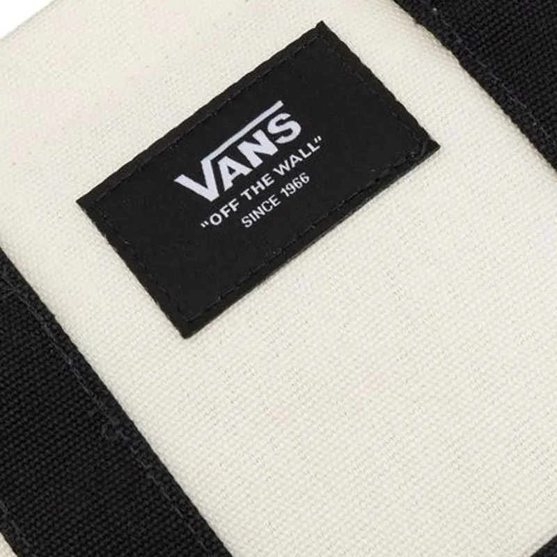 Vans Lightweight And Practical Tote Bag, Shopping Bag, Handbag Unisex Ecru & Black-4