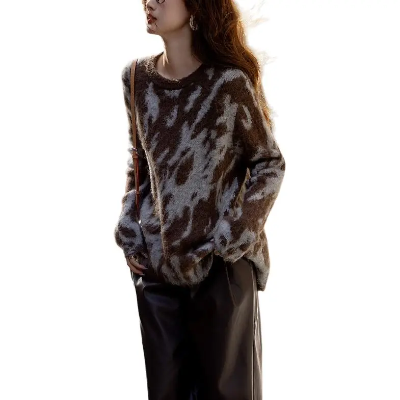 【dme】 Knitwear Women's Dark Brown-1