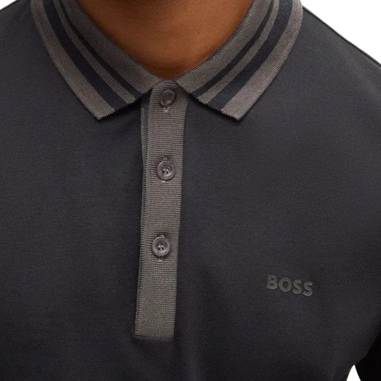 HUGO BOSS Polo Shirt Men's Black-4