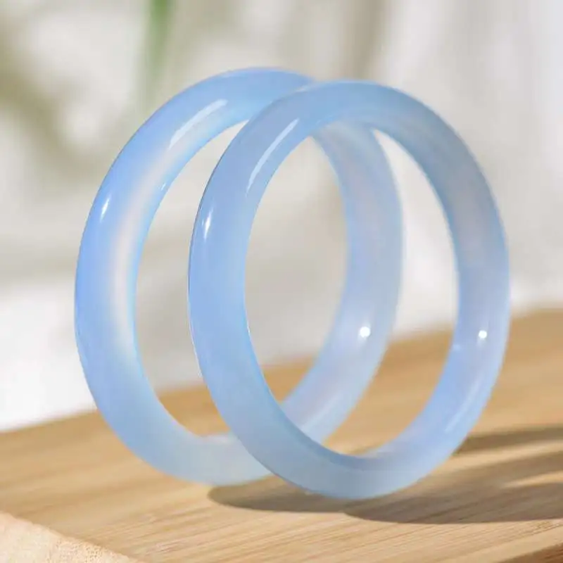 JUNWEN Chalcedony Bangles Women's-4