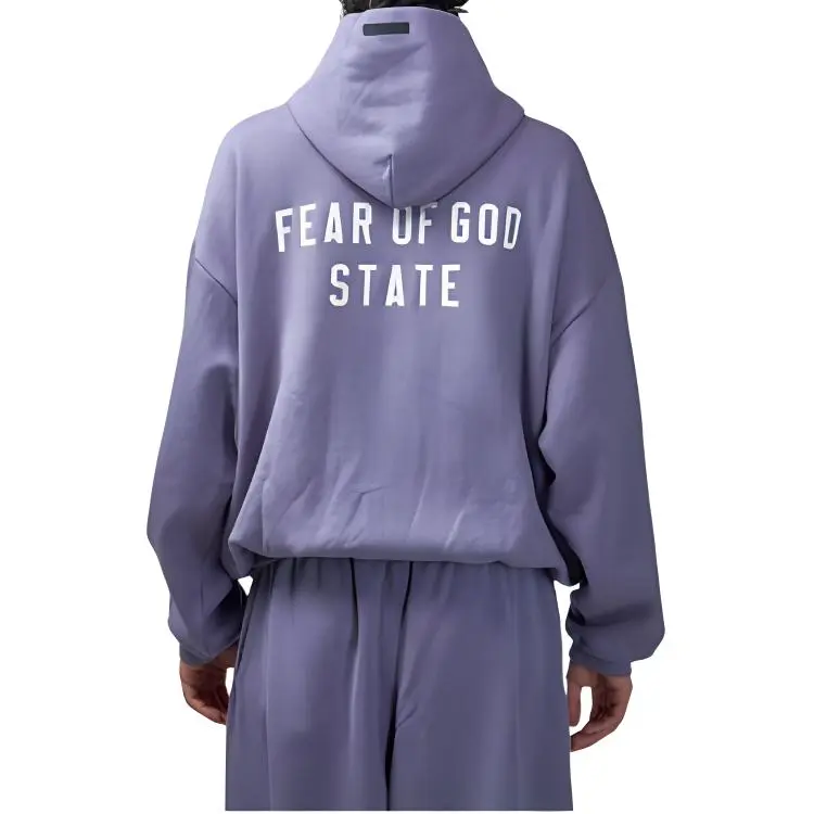Fear Of God Essentials Logo print Hoodie-3